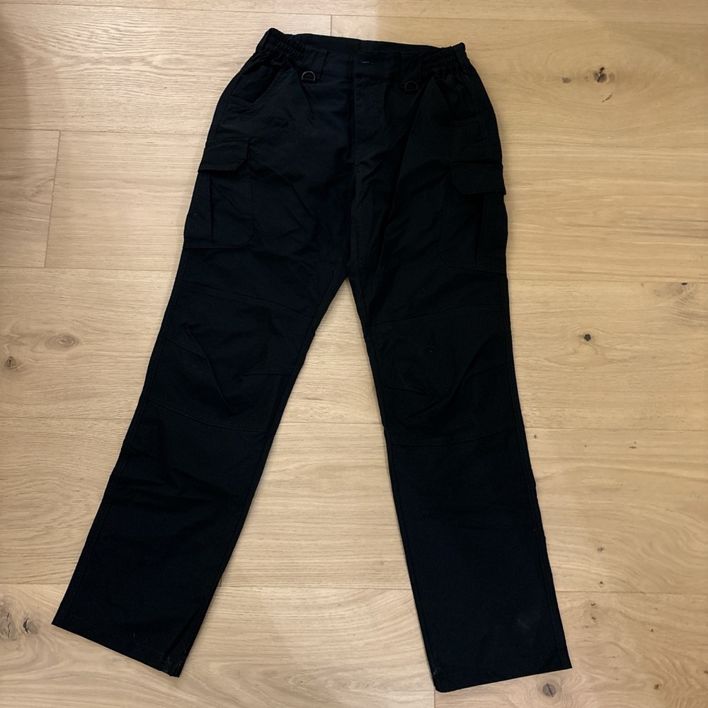 Men's Black Cargo Pants